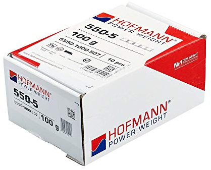 Hofmann Power Weight 10x Klebegewicht Typ 550 100 g LKW Reifen Alufelgen Auswuchtgewicht