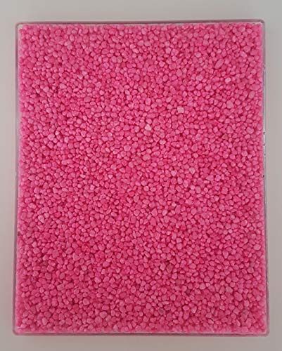 Deko-JunKies Dekosand Bastelsand Quarzsand neon (Pink L)