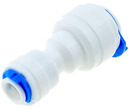 bzcemind Osmose Inverse couplage Rapide raccord de Tuyau de Tuyau Tee Y connecteur 2 Way Equal Coude Droit RO RO Eau Pipe Tuyau,I Shape 6.35-9.52mm 1/4 3/8 OD Hose