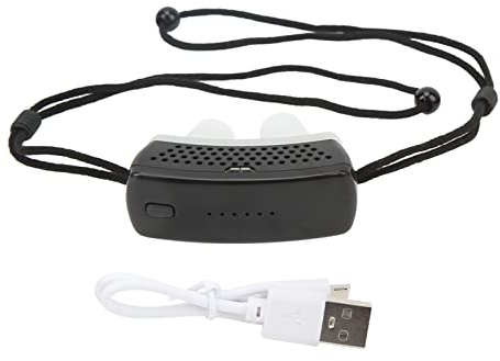 UPQRSG Dispositif Anti Ronflement, Silicone Confortable À Porter, Doux et Sûr, Anti Ronflement, Respiration Facile, Utilisation Simple, Dispositif D'Apnée Du Sommeil Positionnel, pour Hommes, Femmes