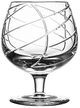 Birks Kusa Clear Lead Cased Crystal Brandy Cognac Snifter Glass 5.7 oz - Single Unit