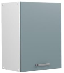 Vicco Hängeschrank R-Line, Blau-Grau, 45 cm, zur freien Kombination innerhalb modularer Küchensysteme
