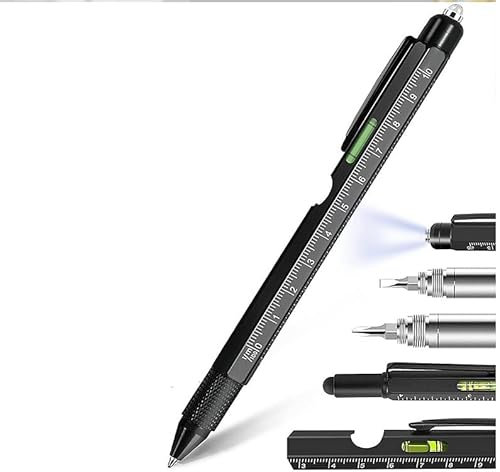 9-in-1 Multi Tool Pen Set - Perfekte Geschenke für Männer, Ideal für Weihnachten, Geburtstage & Wichteln - Gadgets für Papa, Strumpffüller & Einzigartige Geschenke für Männer, die alles haben!