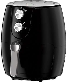 AntDau71® - Friggitrice ad Aria 1500W con Cestello Rimovibile, Capienza di 3.5L, con Timer Regolabile, per Cottura senza Olio e per una Cucina più Sana - CW938