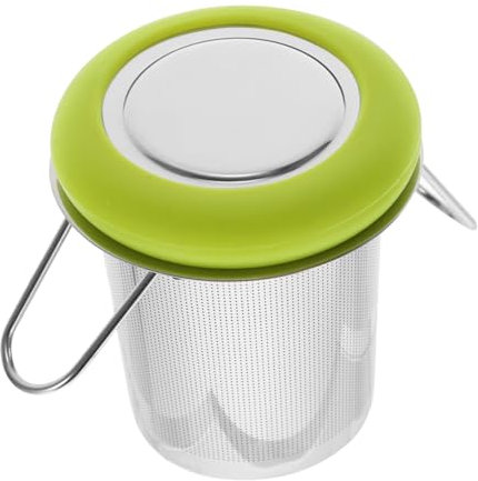 Gatuida Stainless Steel Tea Drain Folding Handle for Tea Leaf Infuser Fine Mesh for Use