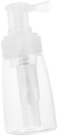 Ipetboom Plastic Powder Spray Bottle Portable 150ml Refillable Dry Shampoo Applicator Barbershop Hairdresser Travel Use