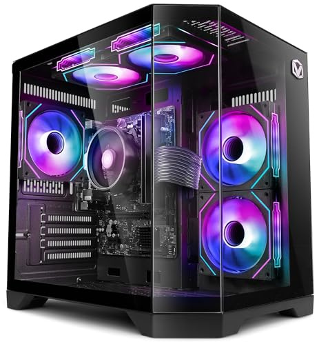 Vibox Gaming PC • AMD Ryzen 3 3200G Quad-Core • Integrated Radeon Vega 8 • 16GB RAM • 500GB SSD • Windows 11 • WiFi • Black