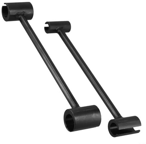 LUCKCDUO Vielfältige Anwendungen: Verstellbarer Schraubenschlüssel mit Handschuhen, speziell für 14, 19 mm und 23 25 mm Flaggenscharniere (schwarz)