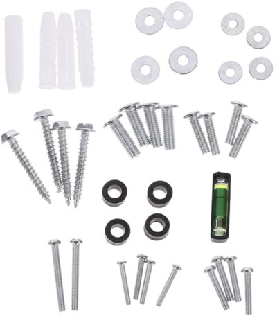 DIYEAH Accesorios De Montaje TV Tornillos para Montaje Pared De Herrajes Metálicos
