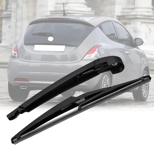 LIHONGMM Kit Completo Spazzola e Braccio Tergicristallo Posteriore per Lancia Ypsilon Type 846 2011-2015 Lama Posteriore per Parabrezza - Ricambio Originale