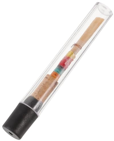 Natur Oboenrohr aus Schilfrohr für Anfänger und Schüler mit Kupferrohr | Mehrfarbig, Handgefertigtes Oboenzubehör, Klare Ansprache, Flexibel Verarbeitet Zufällige Farbe