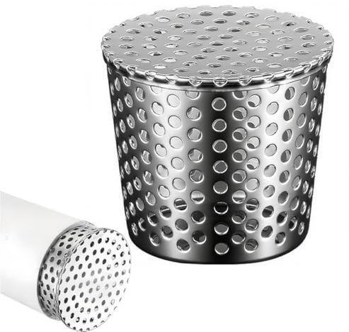 Canalones de acero inoxidable, protección contra hojas, canalones, protección contra caídas, acero inoxidable, rejilla para canalones, colador de canalones, colador de canalones, colador para cañones