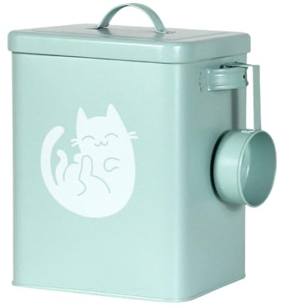 Rrlihjgu Contenedor Comida Perros Hermético, 6 L, Dispensador de Premios