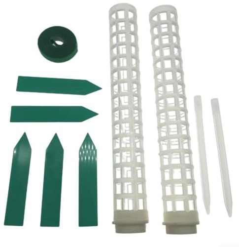 Kit de soutien pour la formation des plantes avec bâtons de mousse, étiquettes de sol et serre-fil pour monstera pothos et espèces de vigne