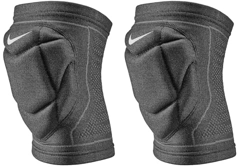 NIKE Unisex Vapor Elite Volleyball Rodilleras Black/White M/L