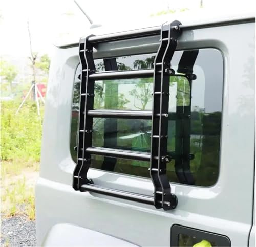 Takstänger För Suzuki För Jimny JB64 JB74 2019-2023 Aluminiumlegering Bakfönster Sida Vikbar Lyftbar Takstege Takräckets tvärstänger