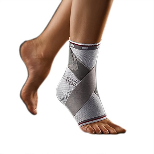 bort 054100 x-large links silber select TaloStabil Plus Aktiv-Sprunggelnkbandage mit Stabilo-Band, links x-large, silber