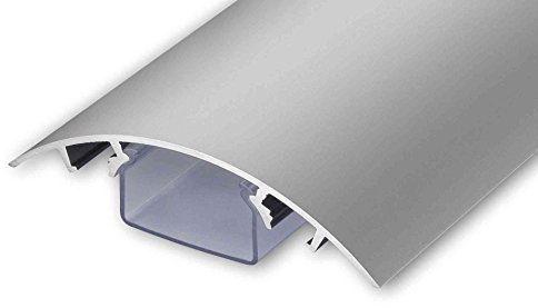 ALUNOVO TV Design Aluminium Kabelkanal silbermatt eloxiert 60cm