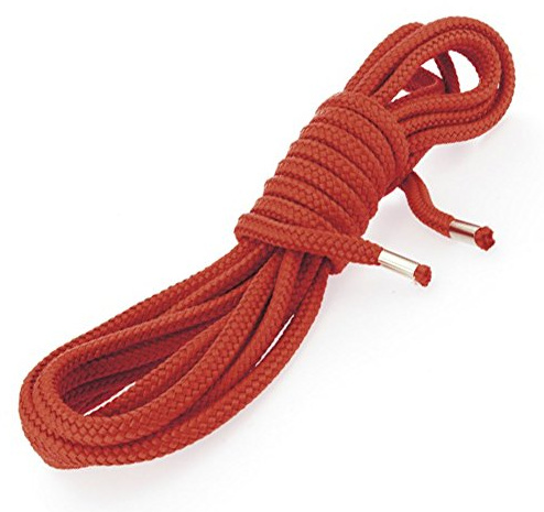 Rimba Cuerda de bondage, 100% Poliamida Rojo 700 cm