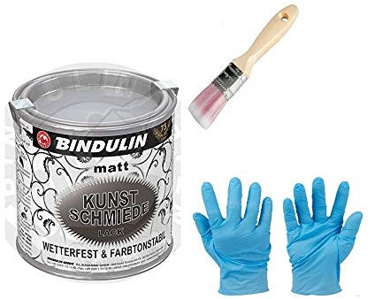 Bindulin Kunstschmiedelack 750 ml Metalldose Farbe: schwarz-matt