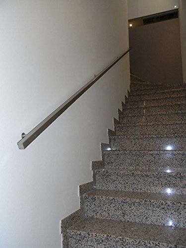 Handlauf Edelstahl quadratisch 30 x 30 mm