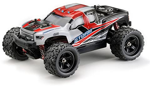 1:18 EP Monster Truck Storm rot 4WD RTR
