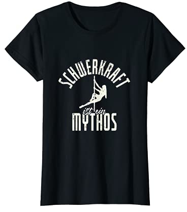 Poledance Kleidung Stangen-Tanz Zubehör Pole Dance T-Shirt