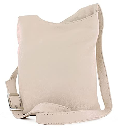 modamoda de T221 Damen Leder Umhängetasche, handmade in Italy