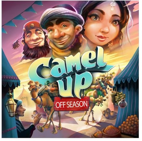 Plan B Games, Camel Up: Off Season, Board Game, Ages 8+, 3-5 Players, 45 Minutes Playing Time,PBGPZG20090EN