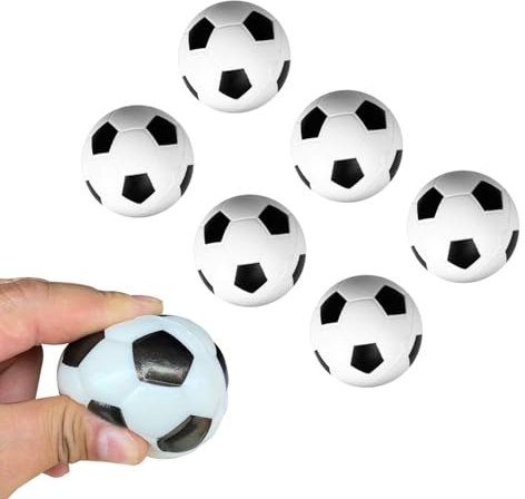 6 Stück Schaumstoffball Softball Fußball Mini Fussball Schaumstoffball Football Antistressball Kinder Kleiner Schaumstoff Ball Klein Softbälle Stressball Schaumstoffbälle Stressbälle Weich Fußbälle