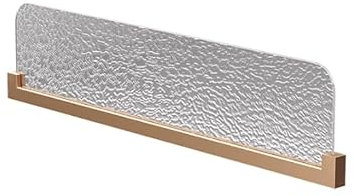 Trennwand Schreibtischtrennwand aus Edelstahl für den Essbereich, Arbeitsplatte, Sichtschutzplatte, durchscheinende Tischtrennwand aus gehärtetem Glas, Rahmentrennwand aus Edelstahl Sichtschutz