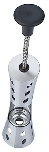 SECFOU Dénoyauteur de Cerises en Acier Inoxydable Outil Cuisine Portable pour Dattes Rouges et Cerises Élimination Facile des Noyaux Ustensile Pratique Cuisine Fruits Dénoyauteur Manuel