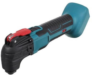 Herramienta oscilante, Multiherramientas oscilantes inalámbricas, recortadora eléctrica, sierra renovadora, pala de corte for carpintería, herramienta de pulido for batería de 18V,Lijado más agresivo