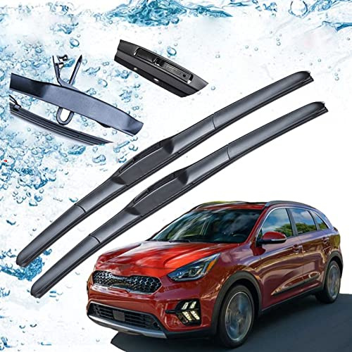 Tergicristalli, Parti, Parabrezza Anteriore, spazzole tergicristallo, tergicristalli per Auto, taglierina, Gancio UJ, Accessori per Auto per KIA per NIRO DE 2017 2018 2019 2020