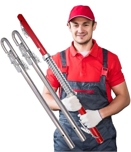 AMUFJJ Auto Balance Bar Barra Stabilizzatrice di Traino Rimovibile, Barra Anticollisione, Auto/Camion/Camper, Barre Ricezione del Gancio Rimorchio(Load 3 TON)