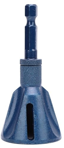 Deburring Chamfering Drill Bit 5 to 25mm 1 4 Inch Hex Shank Tungsten Steel Deburring External Chamfer Tool for Screw Bolt Metal Plastic