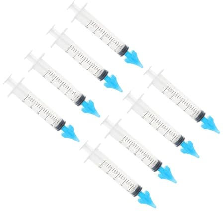 PENIKOKO Irrigateur D'oreilles Plastique 4 Paires 10ml pour Extraction Cérumen Nettoyage Auriculaire Portable Hygiène Oreilles Soins Quotidiens