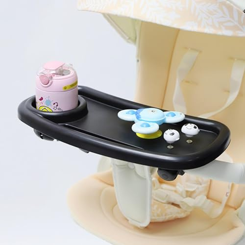 Porte-Gobelet pour Poussette Support de Rangement Antidérapant à Rotation