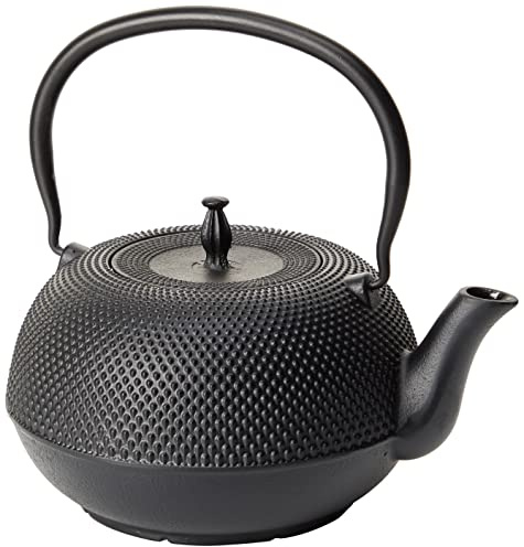 Victor CWE060 Cast Iron Tea Kettle,Black-1.5 Litres, 22.5x18.5x21 cm
