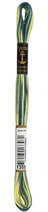 Anchor Sticktwist Multicolor, Lauflänge: 8M 1355 Stickgarne