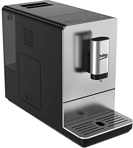 Beko Bean to Cup Coffee Machine CEG5301X Stainless Steel, 19 Bar Pressure, Includes Easy to use One Touch LCD Control, Pre-Brewing System & Removable 1.5L Water Tank