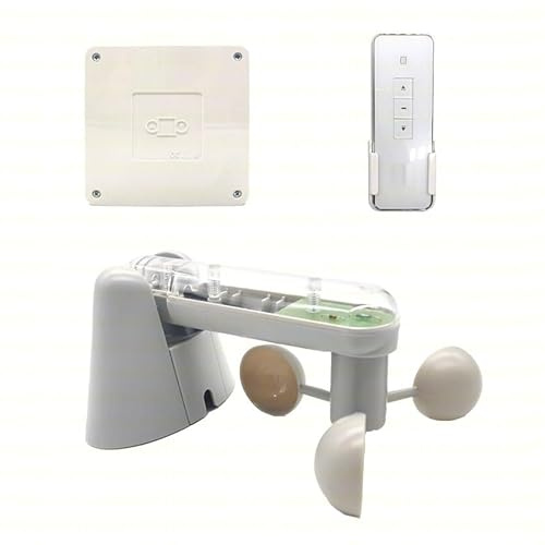 Dieffematic Kit L - Centralina Universale per 4 Motori Tende da Sole con Anemometro e Telecomando