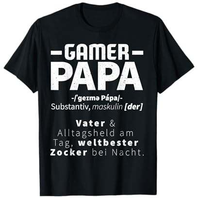 Gaming Zocken Gamer Games Spielen Zocker Videospiel Gamepad T-Shirt