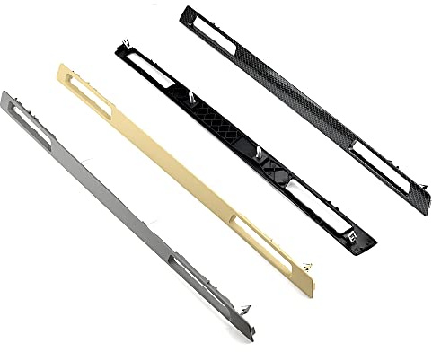 MKptopia Coche Consola Central Delantera portavasos Borde Compatible con B-MW E90 E91 E92 E93-Fibra de Carbon