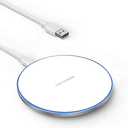 20W Wireless Charger,Induction charging Pad for iPhone 16/15/14/13/12/11/Pro Max/XR,15W Fast Wireless Charger mat for Samsung Galaxy S24/S23/S22/S21/S20/Note 20/buds,Pixel 8/7,LG G8/G7