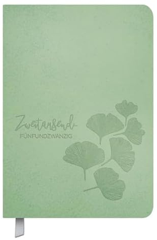 Timer Soft Touch 18 jade - Kalender 2025 - Korsch-Verlag - Taschenkalender A5-18 Monate von Oktober 2024 bis März 2026 - eine Woche auf 2 Seiten - 14,8 cm x 21 cm