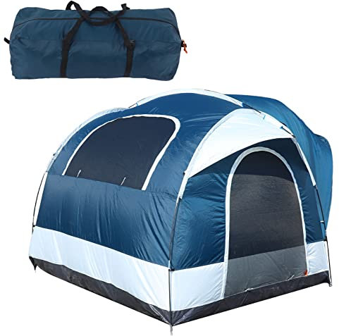 Outdoor Auto Zelt 210D Oxford Wetterfest SUV Heckklappe Zelt mit Doppelschichtdesign für 3 4 Personen Camping Multifunktionale Markise und professionelle Ausrüstung