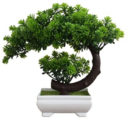 Artificial Plants Indoor,RoadLoo Artificial Faux Plant Fake Plants in Pot Mini Faux Succulents for Home Office Bathroom Windowsill Decor Indoor Decoration Aesthetics