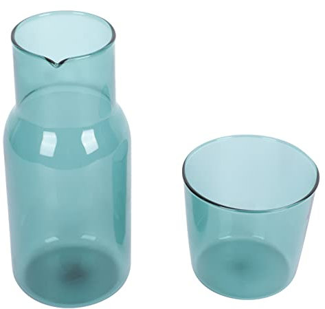 BESTYASH Juego de Vasos de Vidrio de 1 Set Boca Engrosada y Acabado Moderno