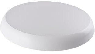 ENOVALITE 2 Stück LED Deckenleuchte Bewegungsmelder Ø250x48mm, 18W 1880lm | 4000K Neutralweiß, IP65 wasserdichte Deckenlampe für Badezimmer, Küche, Flur, Keller und Garage